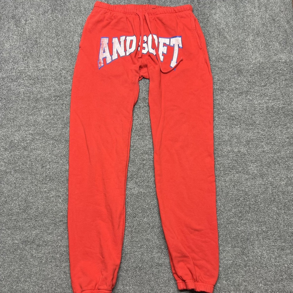 Billie Eilish Sweatpants Adult Large Red Hit Me Hard AND SOFT